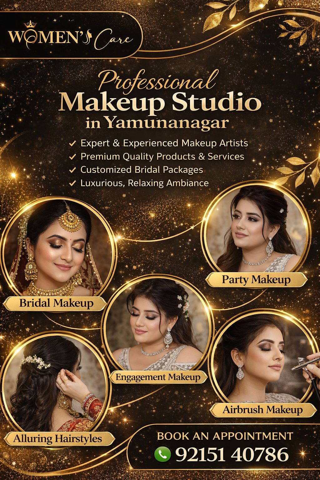 Where Can I Book a Professional Makeup Studio in Yamunanagar?