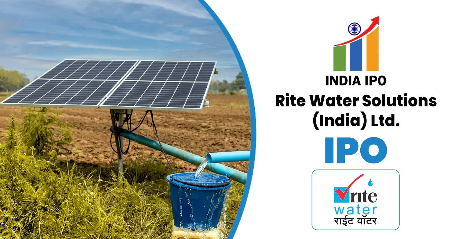 Rite Water Solutions IPO Date, Price, GMP, Details