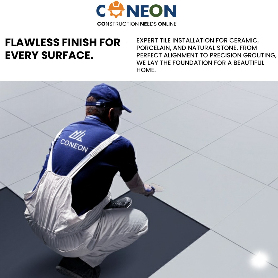 Starting at 39 Only – Best Tile Flooring Services in Gurgaon by Coneon