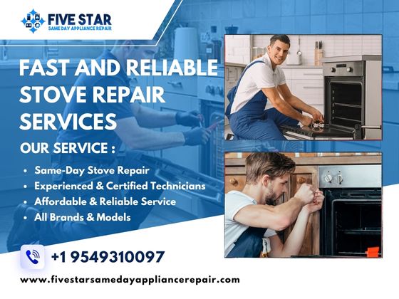 Stove Repair Near Me – Fast and Reliable Stove Repair Services