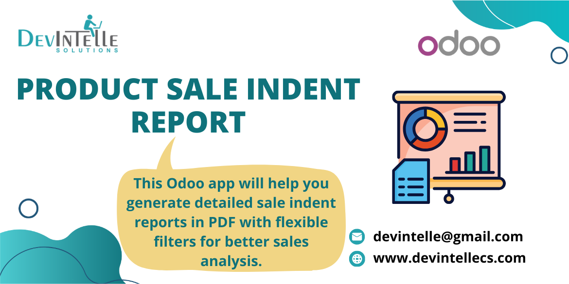 Product Sale Indent Report in Odoo