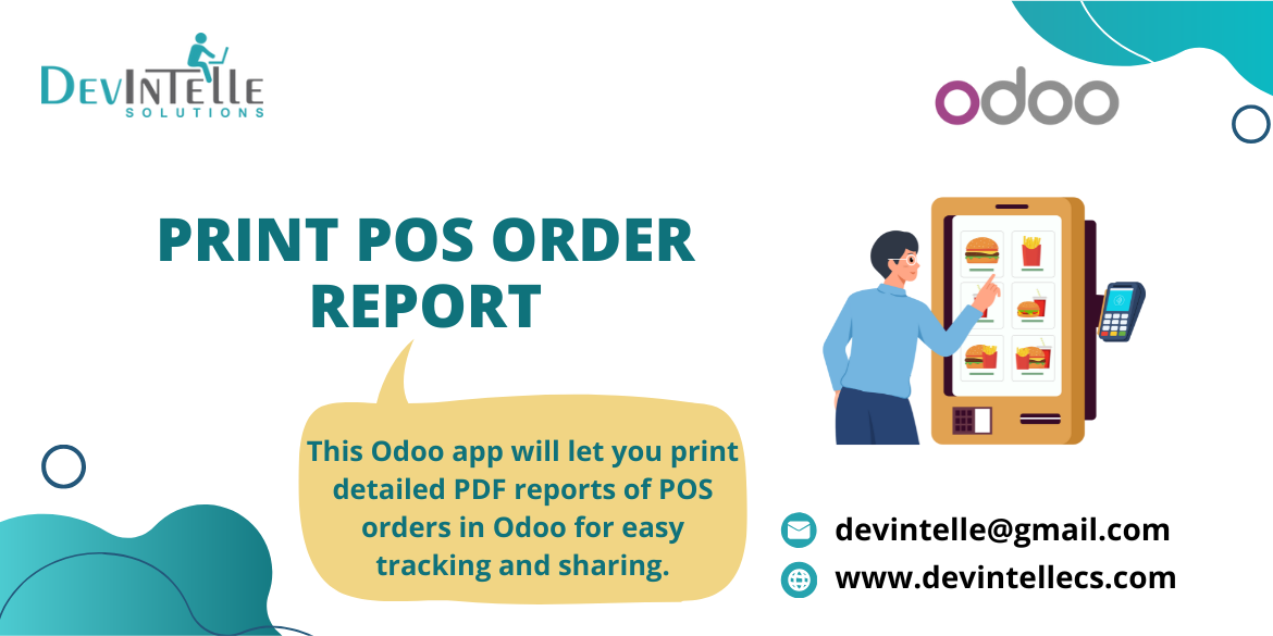 Print Pos Order Report in Odoo