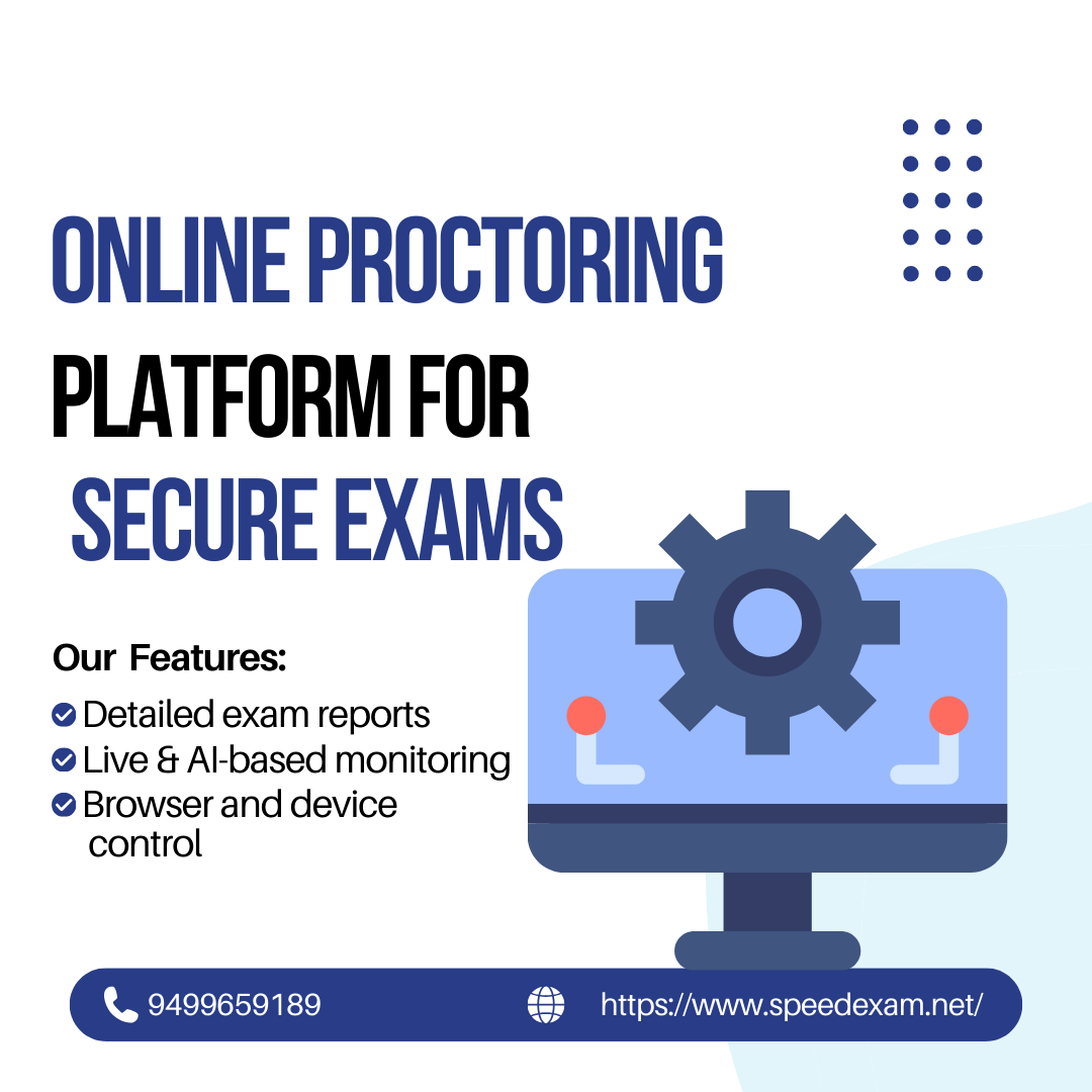 Online Proctoring Platform for Secure Exams