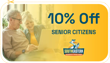 Save 10% on Garage Door Services – Seniors Welcome