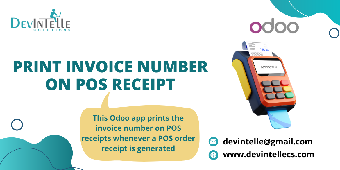 Print Invoice Number On POS Receipt in Odoo