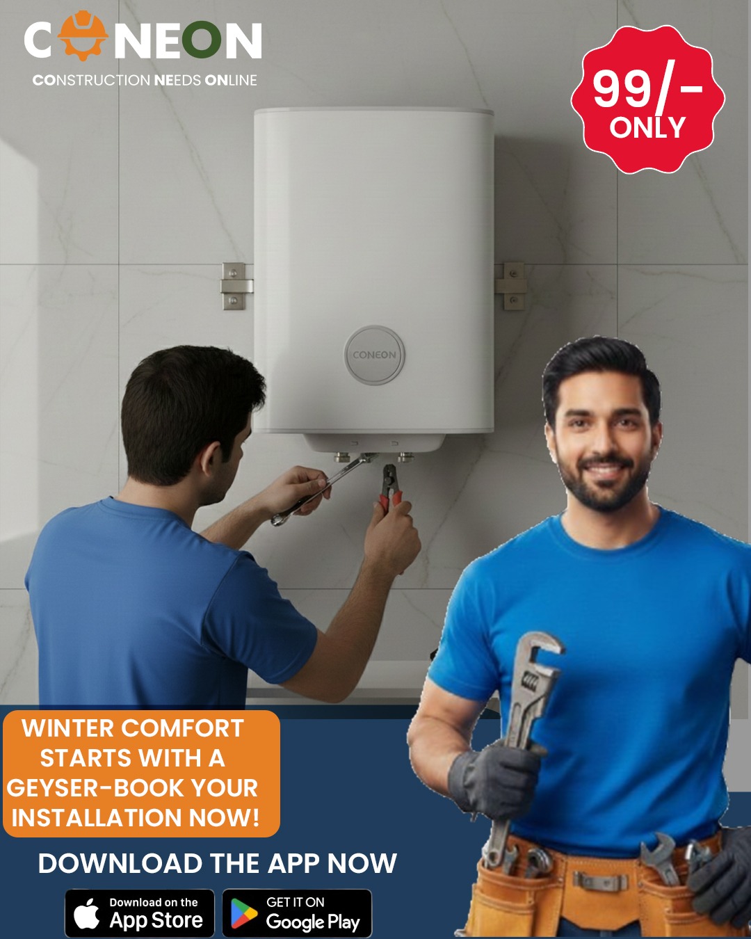 Professional Plumber Repair Service in Gurgaon for Plumbing Service & Geyser Install