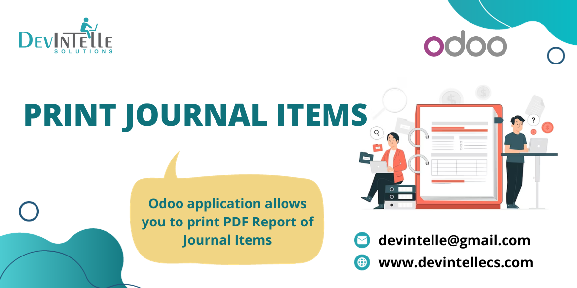 Print Journal Items in Odoo