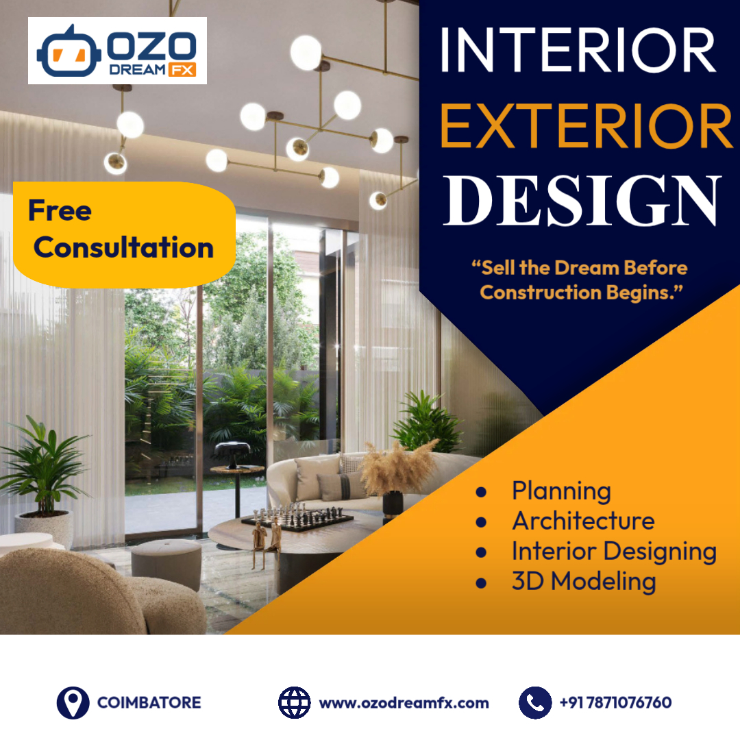 Best architectural rendering interior design services in coimbatore