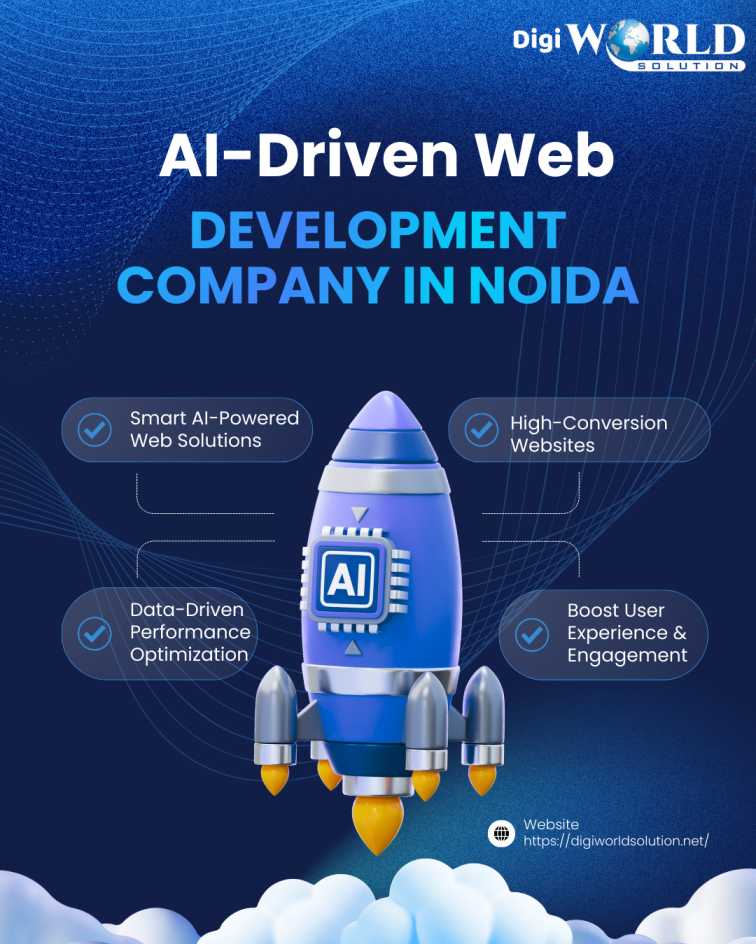 AI-Driven Web Development Company in Noida for High-Conversion Websites