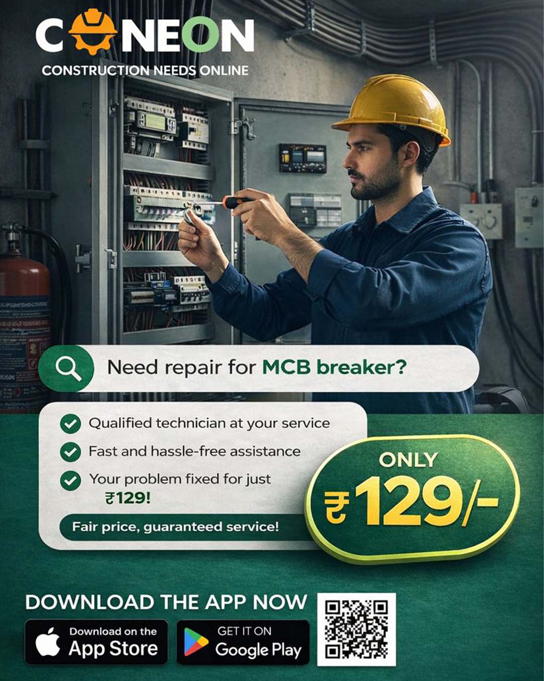 Instant Electrician Service Near Me | Professional Electrician Service Gurgaon