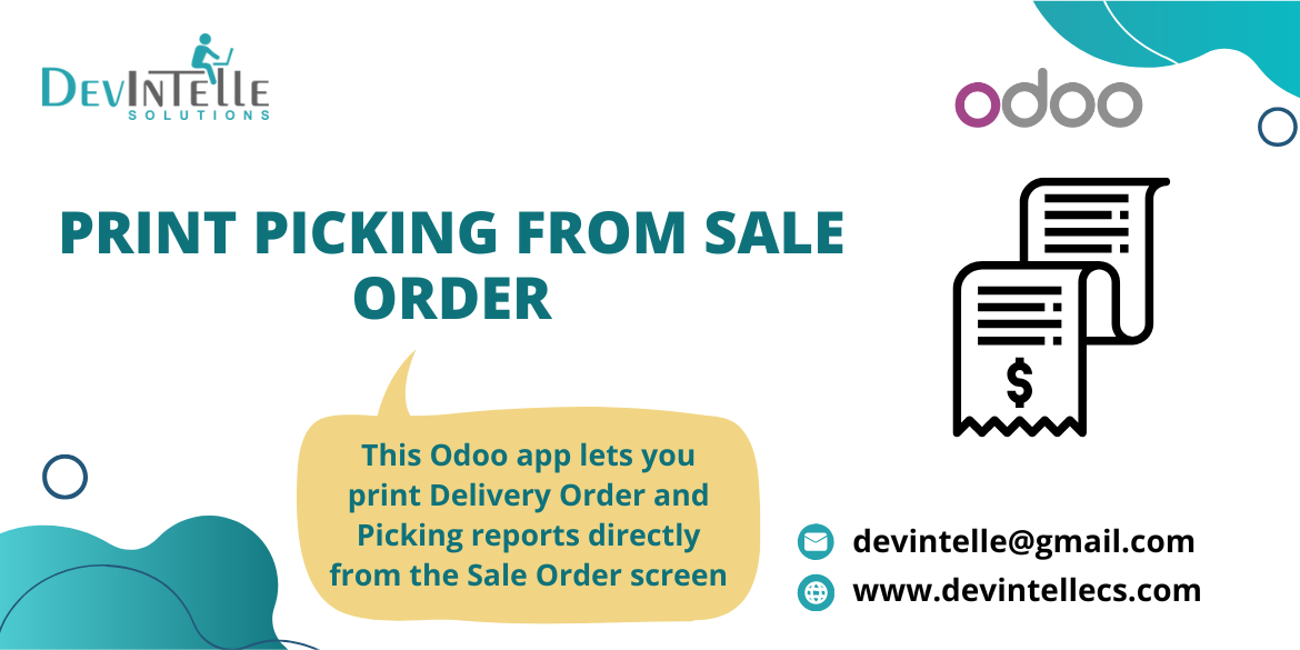 Print Picking from Sale Order in Odoo