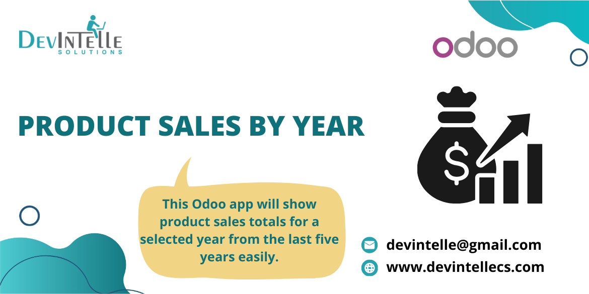 Product Sales by Year in Odoo