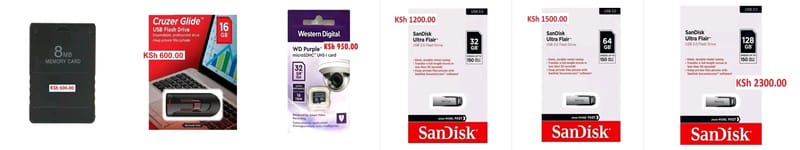 New Memory Cards and FlashDisks