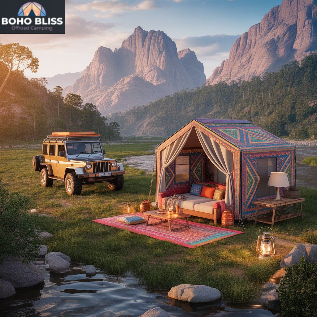 Off-road Camping Thrills by BohoBliss: Nature at Its Best