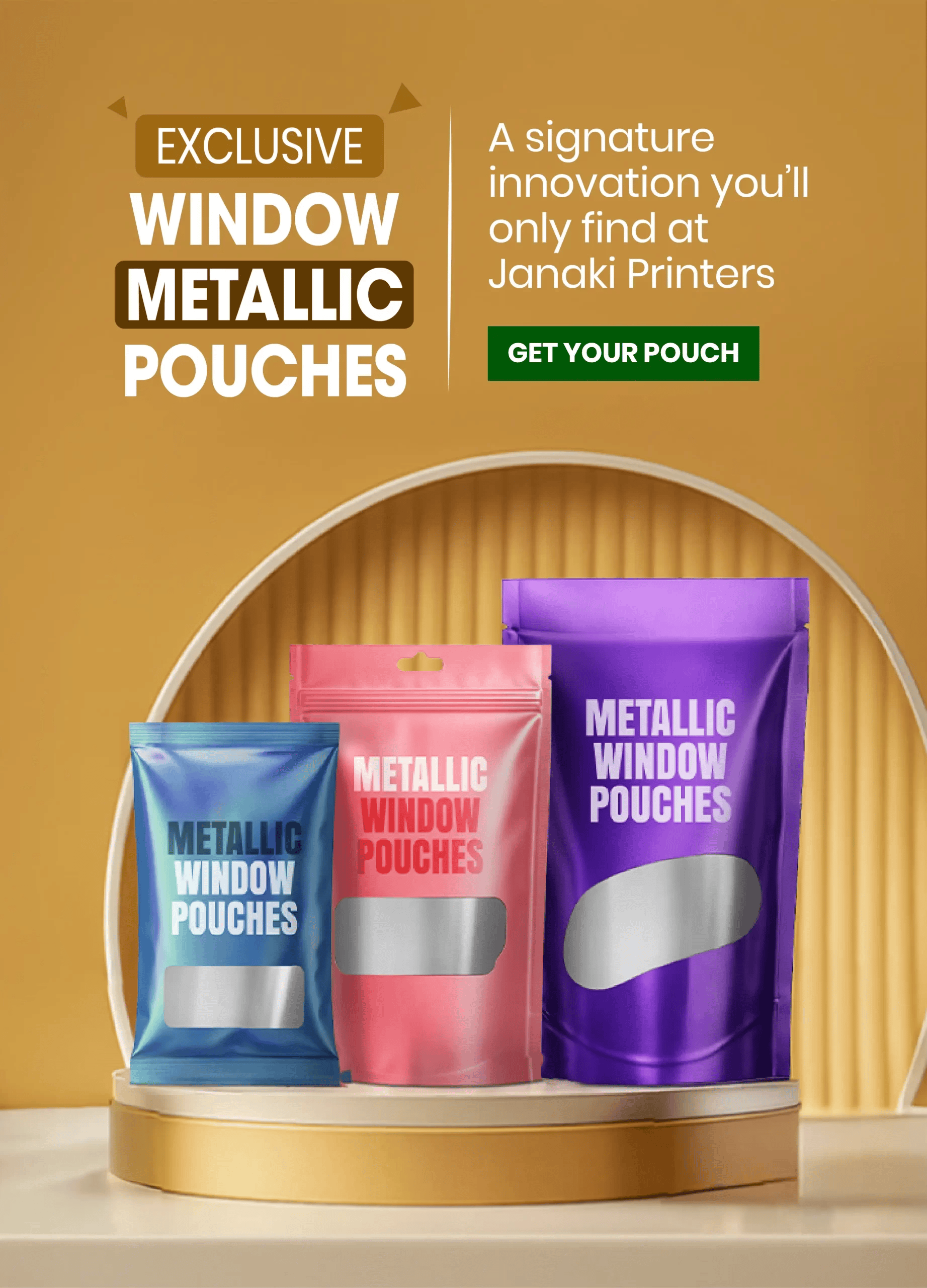 Packaging Pouch Manufacturer | Printed Pouch Manufacturer