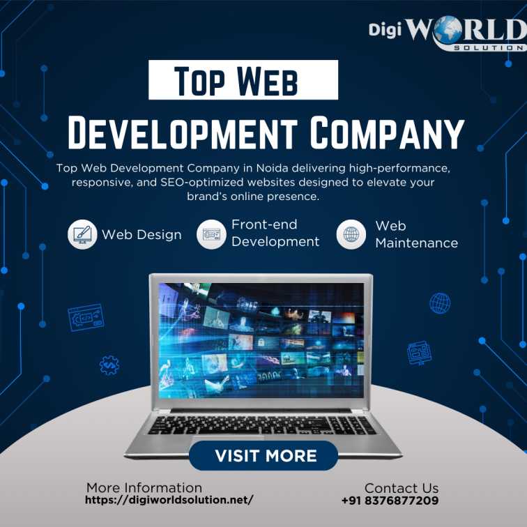Top Web Development Company in Noida Delivering High-Performance Websites