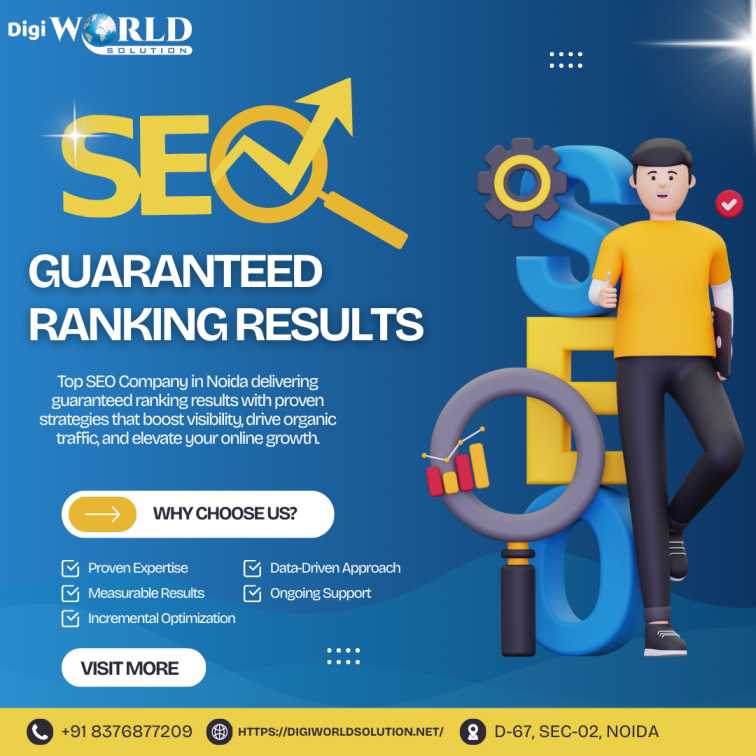 Top SEO Company in Noida Delivering Guaranteed Ranking Results