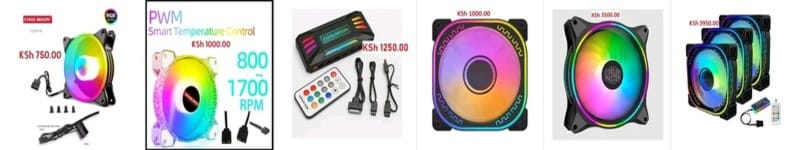 Brand new case fans 11